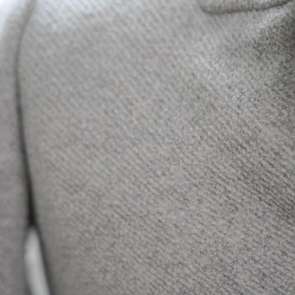 Scotch & Soda Reversible Grey Wool Blend Coat Jacket Men's Small Sleek & Edgy - Picture 5 of 11